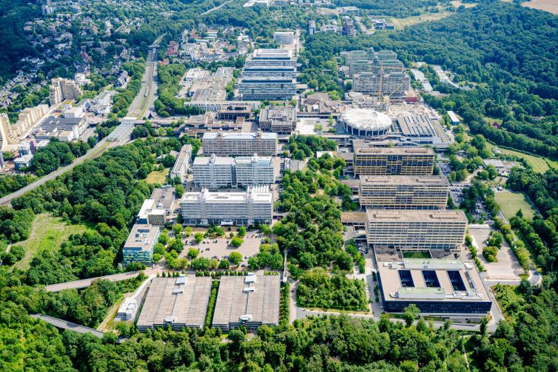 Luftbild der Ruhr-Universität Bochum