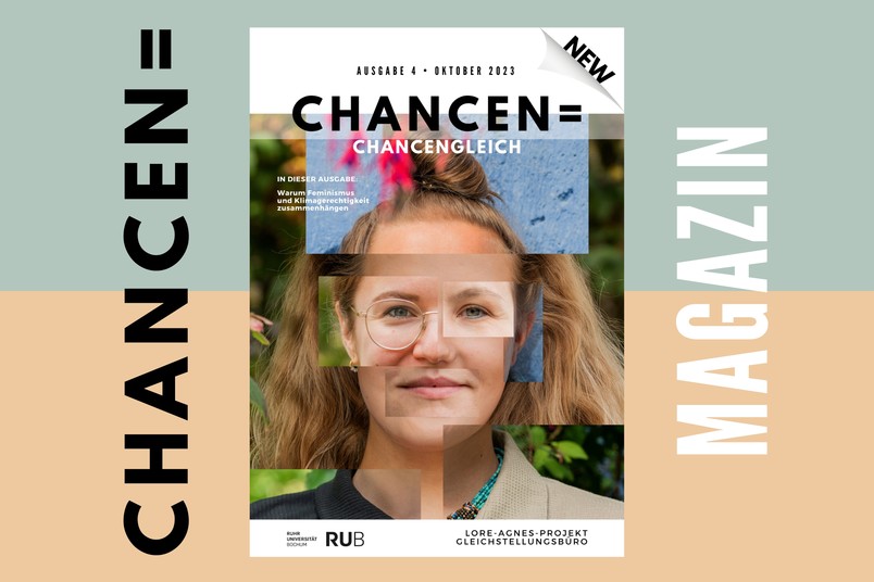 Titelbild der vierten Ausgabe des Magazins Chancengleich der Ruhr-Universität Bochum