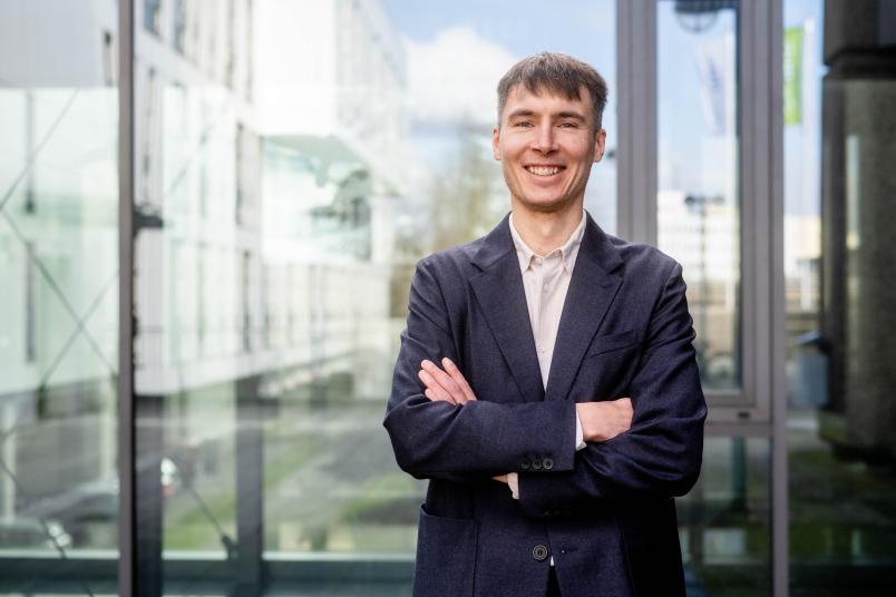 Porträt des Forschers Manuel Oehler 