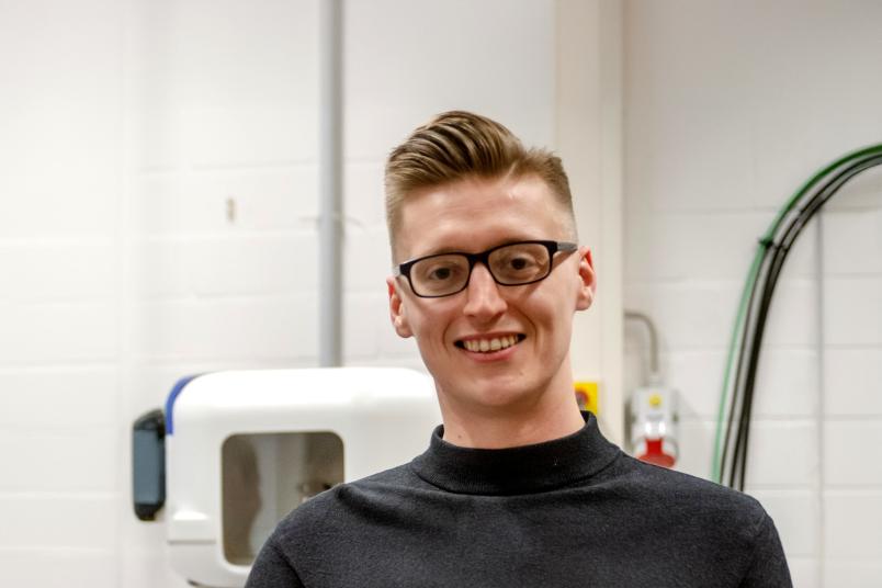 Daniel Baier gehörte vier Jahre lang zur Forschungsgruppe von Prof. Dr. Lars Borchardt.