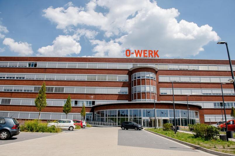 Gebäude O-Werk in Bochum, Eingangsbereich