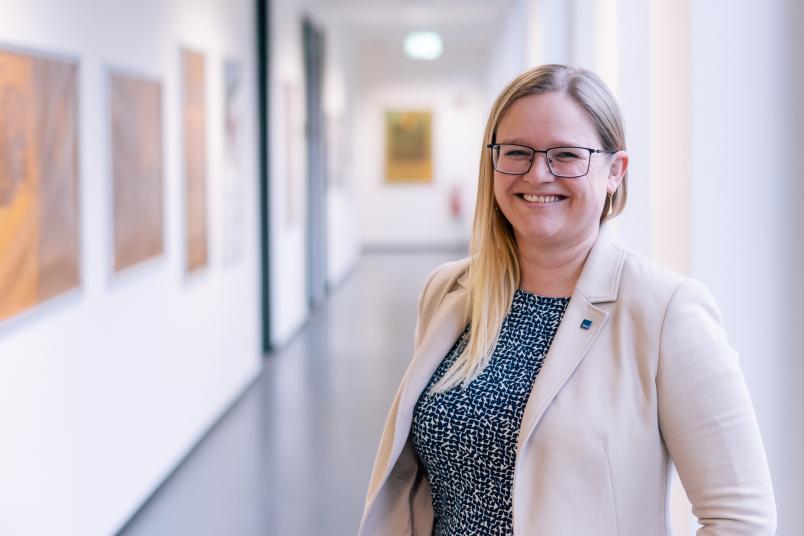 Porträt der Forscherin Andrea Kirsch
