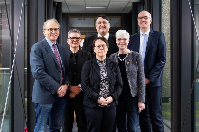Gruppenbild des Rektorats der Ruhr-Universität Bochum