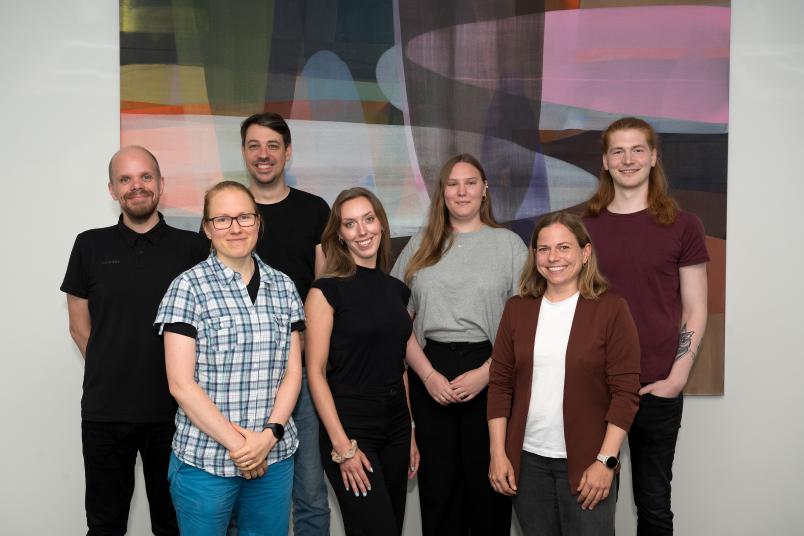Gruppenbild des ECR-Boards