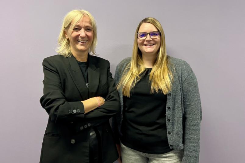 Porträt Silvia Schneider und Anke de Haan