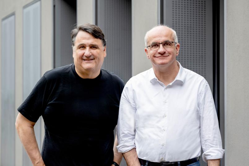Die Rektoren Martin Paul und Manfred Bayer