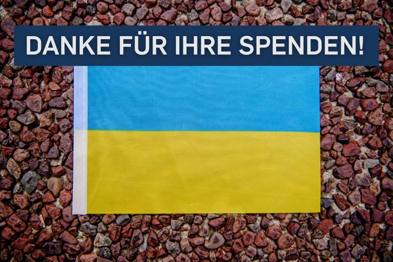 Ukrainische Flagge