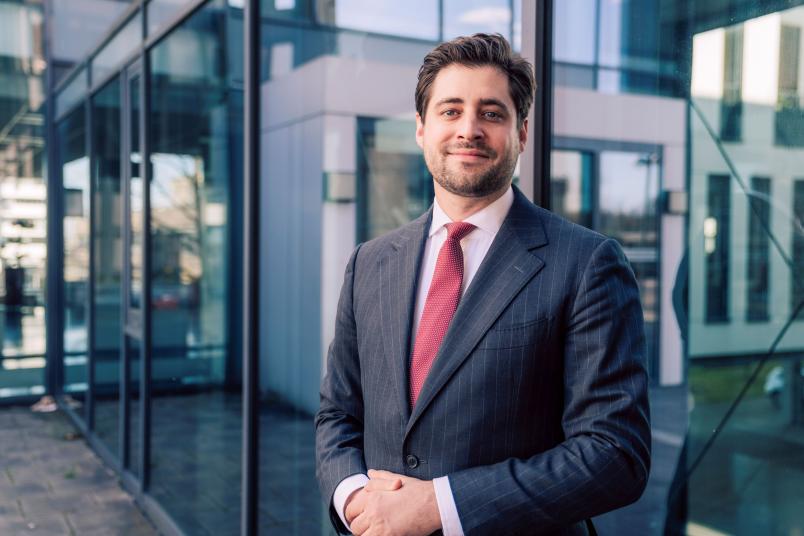 Porträt des Rechtswissenschaftlers Philipp Overkamp