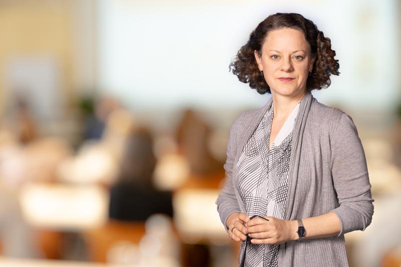 Porträt einer Forscherin