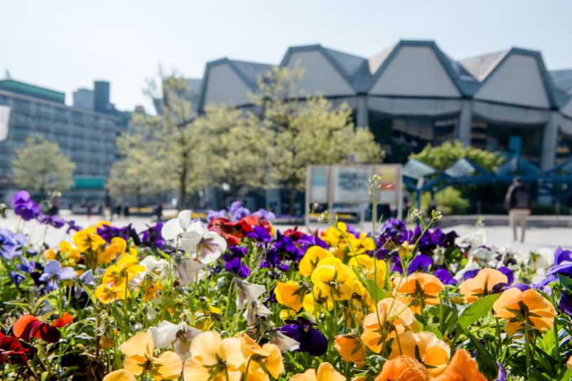 Frühling auf dem Campus der RUB