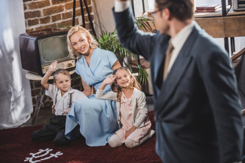 Familienszene