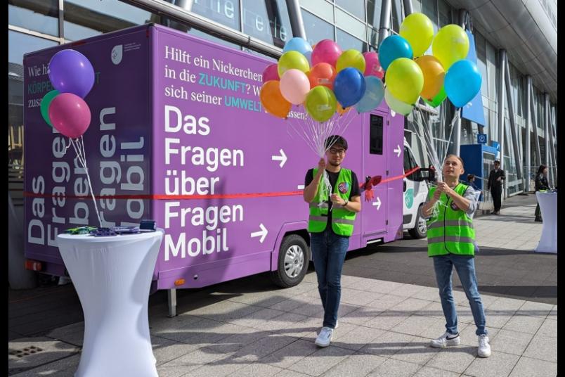 
	Psychologie: Mit einem mobilen Labor können Forschende des FBZ direkt in die Lebenswelten der Menschen eintauchen und eine Studienteilnahme ermöglichen.
