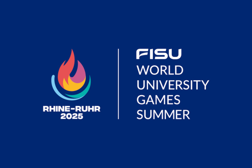 Logo der Rhine-Ruhr 2025 FISU World University Games