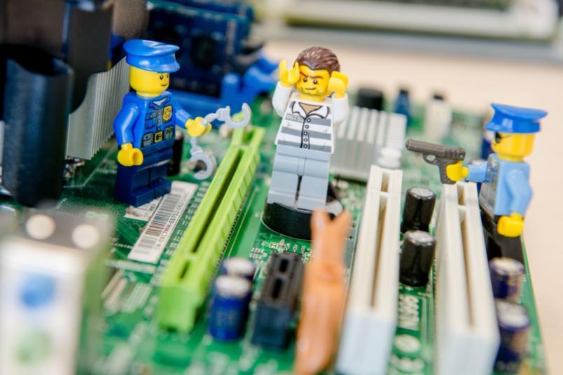 Legomännchen im Rechner