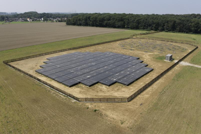 Blick auf die Jülicher LOFAR-Station