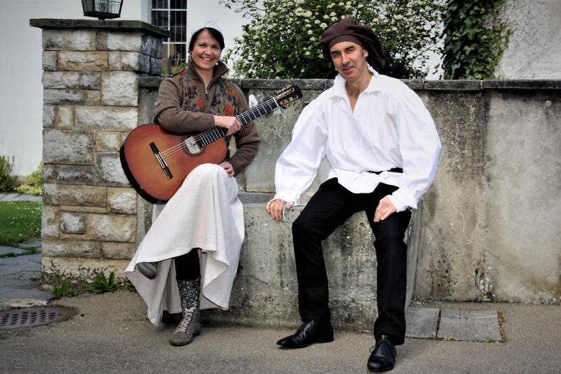 <div>
Les Deux präsentieren ihr Programm „Martin – ein Lutherleben“.</div>