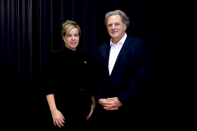 Mona Neubaur und Klaus Gerwert