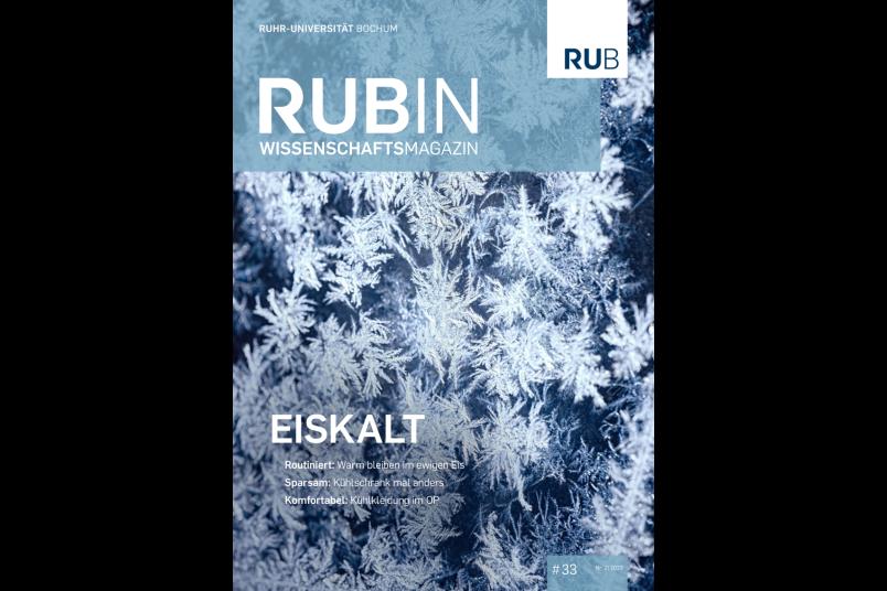 Cover von Rubin mit Detailfoto von Eiskristallen