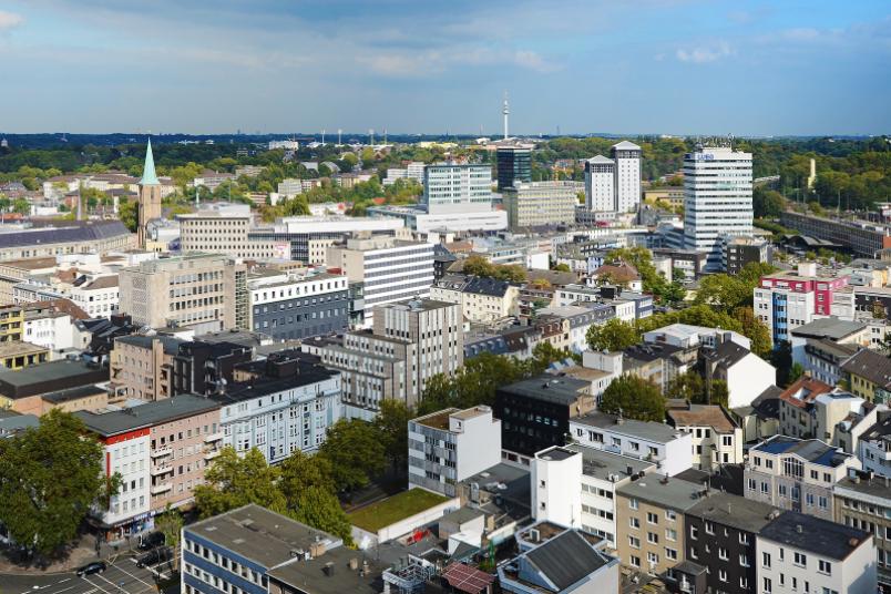 Panorama der Bochumer Innenstadt
