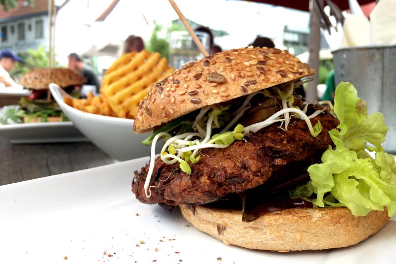 Vegetarischer Burger