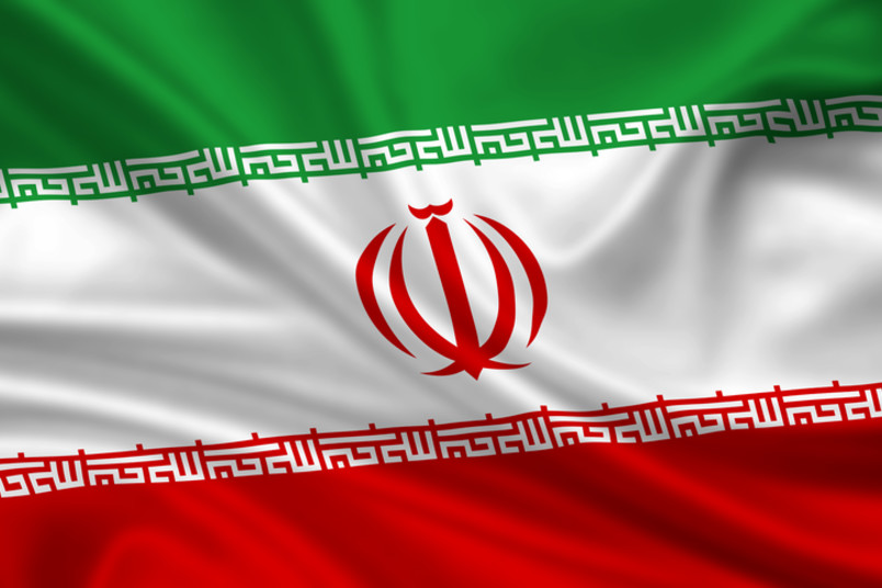 Stellvertreterbild mit der iranischen Flagge