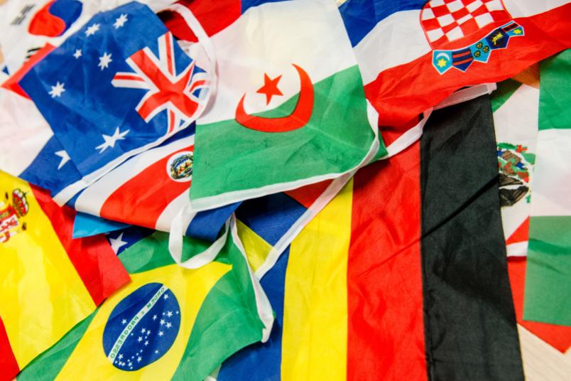 Flaggen aus aller Welt