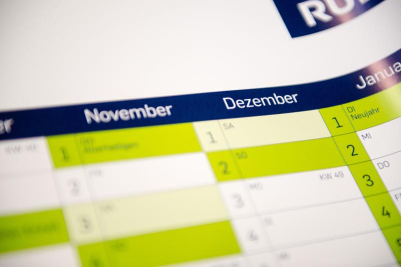 Stellvertreterbild Wandkalender