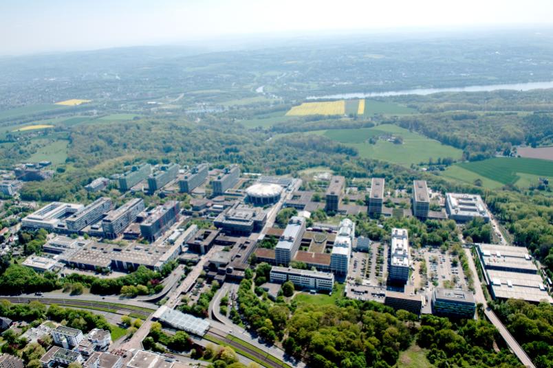 Luftaufnahme der Ruhr-Universität Bochum