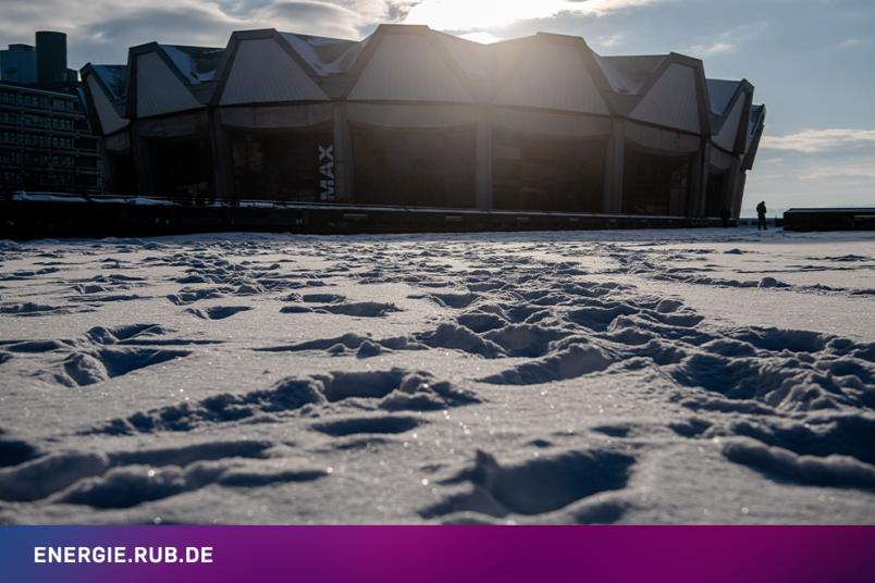 Energie: Winterlicher Campus