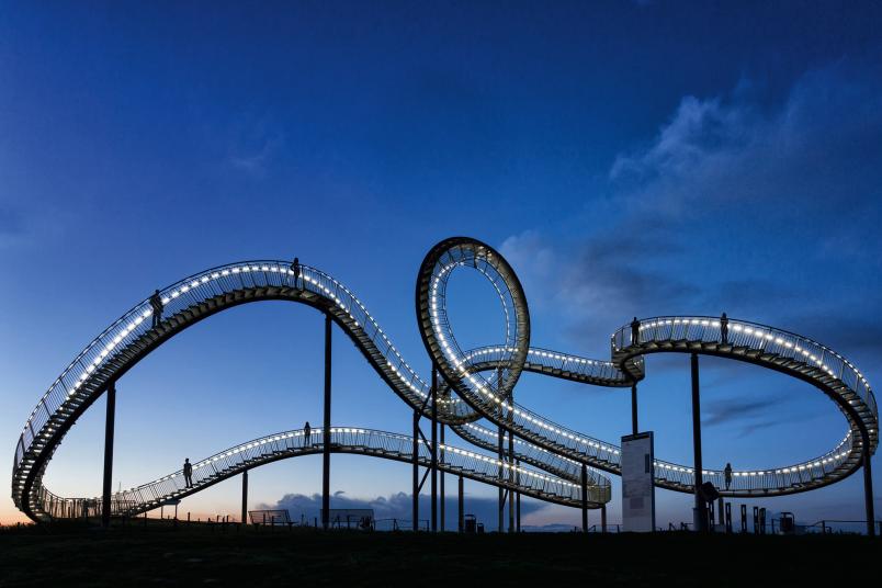 Tiger and Turtle in Duisburg