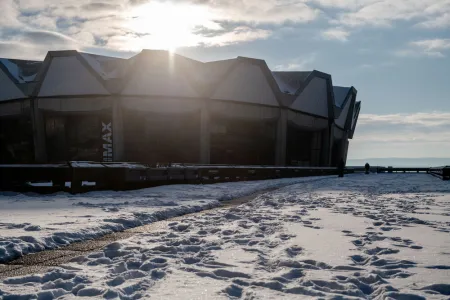 Campus der Ruhr-Universität im Schnee